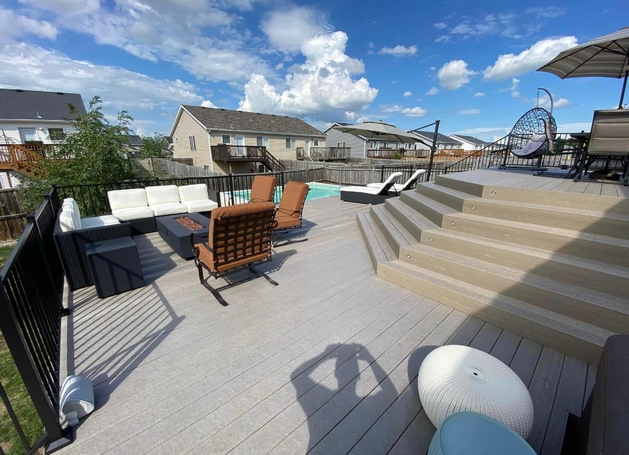 Multi Level Entertainment Deck Project